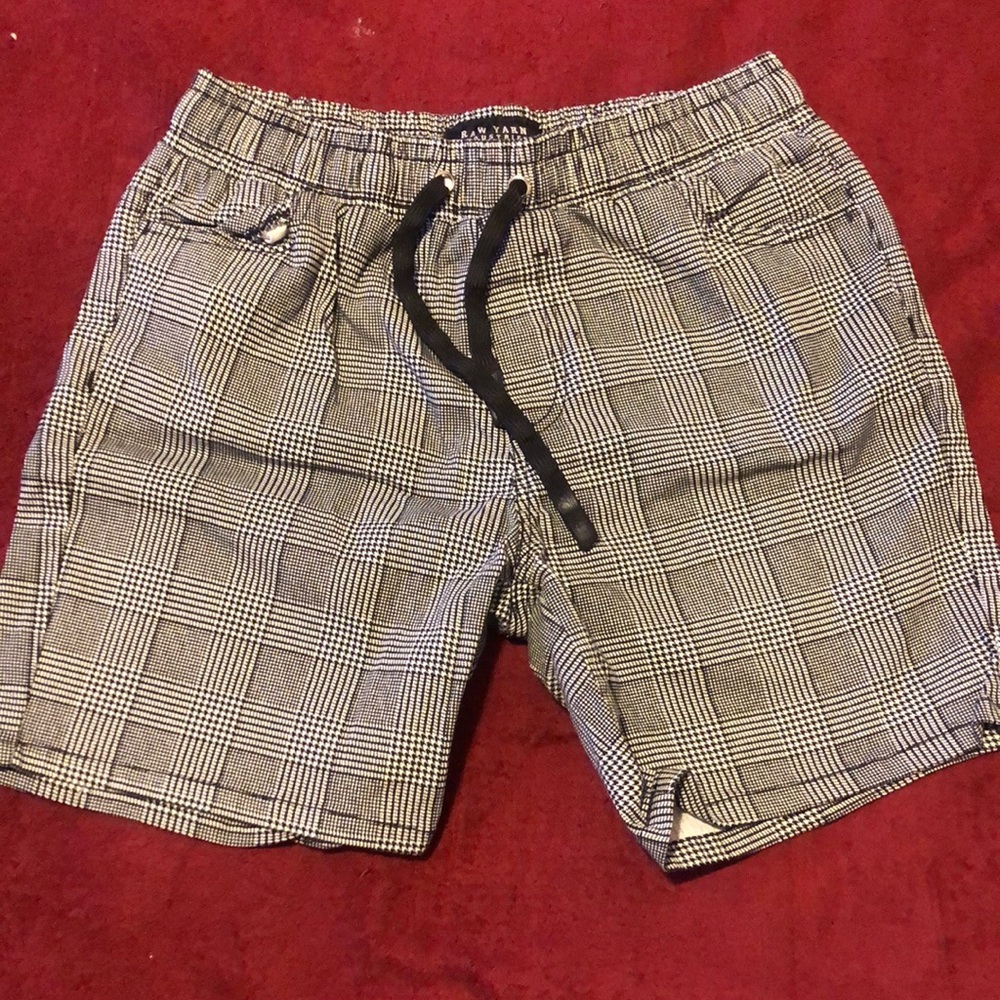 Raw yarn industries shorts